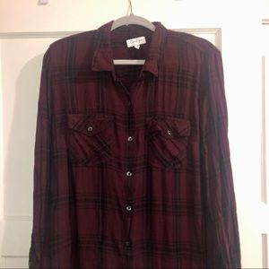 Women’s plaid Jessica Simpson button down